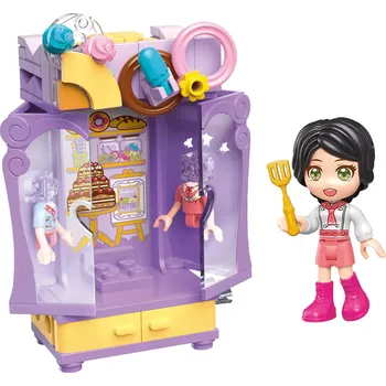 ostatní stavebnice Qman UNA Series 34011-7 Šatní skříň cukrářky