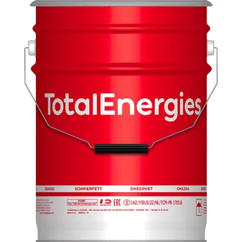 Plastické mazivo Total Biomultis XHV 2 - 18kg (Specializované plastické mazivo pro extrémně zatížené těžké aplikace - biologicky odbouratelný produkt)