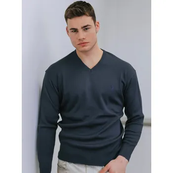 Pánský svetr Pánský svetr 05 tmavě modrý, VELIKOST 4XL