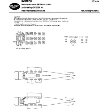 Plastikový model 1/72 Mask Noorduyn Norseman Mk.IV (DORA W.)