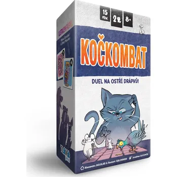 Desková hra Tlama Games Kočkombat + promo klan Fantomačky
