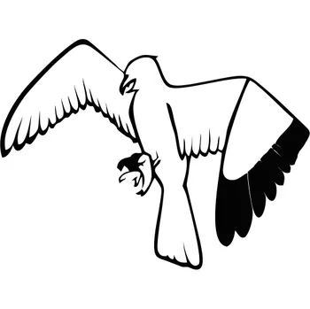 Traiva s.r.o. Silueta, proti narážení ptáků do skla - černobílá Verze: Samolepka inverzní 210 x 297 mm (A4) tl. 0.1 mm - Kód: 03016