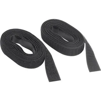 Lepicí páska Wolfcraft 3288000 - Páska upínací víceúčelová černá, suchý zip, dvoudílný délka 1m