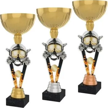 Poháry Bauer Akrylátová trofej ACUPGOLD M51 | Hasiči