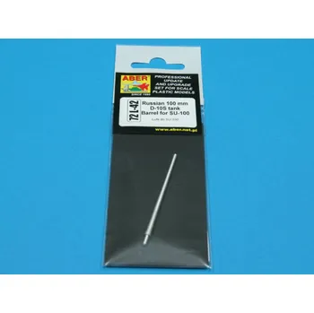 Plastikový model Aber Models 1/72 Russian 100 mm Barrel for SU-100