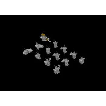 Plastikový model BRASSIN 1/48 P-51B/C gun sights PRINT (EDU)