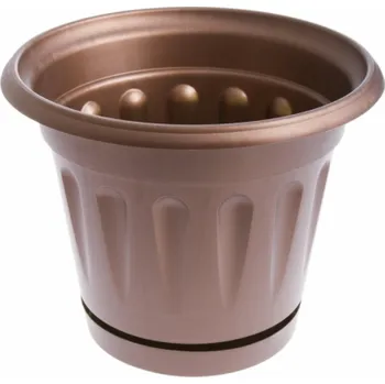 Hrnec Hrnec Uniplastex Primavera UDP26, O 26 cm, bronz