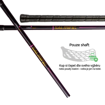Florbalová hůl SALMING Q-Series Carbon Swift F29 Black/Magenta 100 cm Shaft - 100 (111) cm