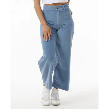 Dámské kalhoty Kalhoty Rip Curl STEVIE CORD PANT Dusty Blue velikost XS