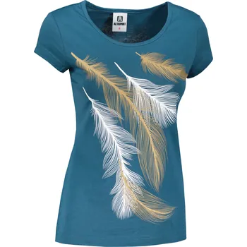 Dámské triko ALTISPORT CARRYOVER ALW112122 PETROLEJOVÁ XL