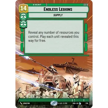 Sběratelská karetní hra Endless Legions 378 - Shadows of the Galaxy Typ karty: Foil