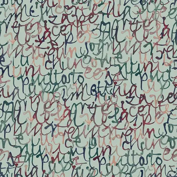 Tapeta Decoprint Vliesová tapeta na zeď, nápisy, zelená, SO27071, Soleado, Decoprint, velikost 10,05 x 0,53 m