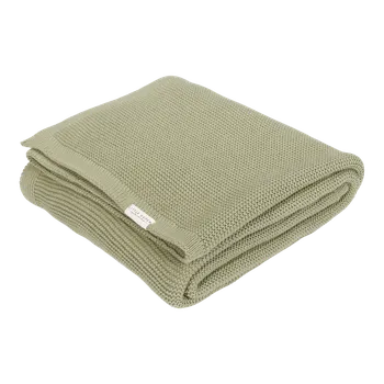 Dětská deka Little Dutch Deka Olive 70x100 zelená