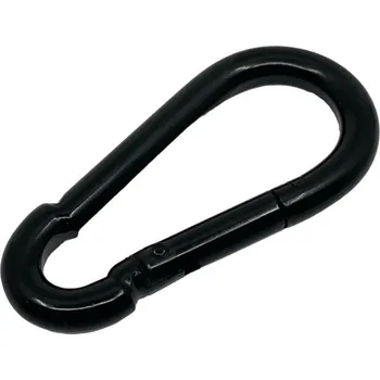 Jištění Černá hasičská karabina 8mm