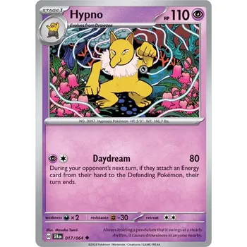 Karetní hra Hypno 017/064 - Shrouded Fable Typ karty: Non-Holo