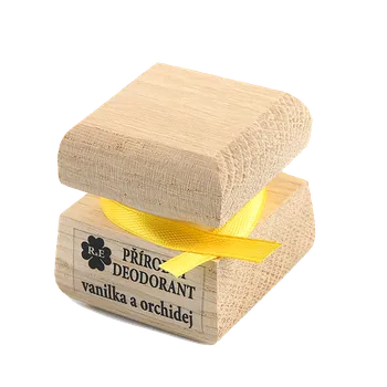 Přírodní krémový deodorant s vůní vanilky a orchideje 50 ml