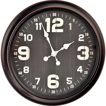 Hodiny ORION Hodiny nástěnné průměr 40,5 cm černé