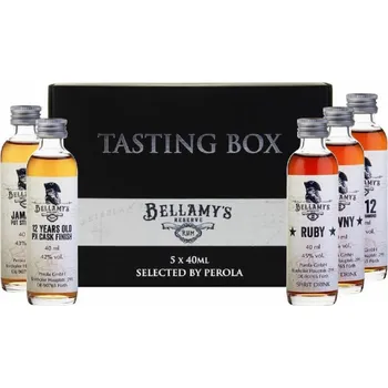 Rum Bellamy’s Reserve Tasting Box 5×0,04l 45%