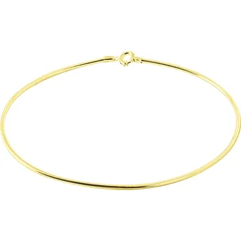 Náhrdelník GEMMAX Zlatý pružný náhrdelník délka 42 cm – zlatý šperk ryzosti 585/1000 v Dárkovém balení s Certifikátem GLNYN-42-02910