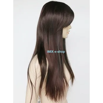 Karnevalová paruka Luxusní dlouhá splývavá paruka melírovaná