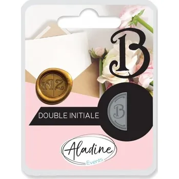 Sběratelství Aladine pečetidlo oboustranná iniciála - B -
