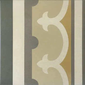 Equipe Caprice Burgundy Border 20x20 (20928) Equipe