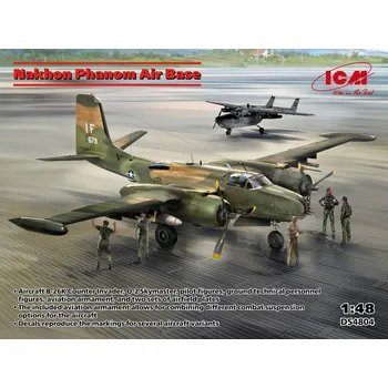 Modelářství 1/48 Nakhon Phanom Air Base (B-26K, O-2, 5 fig.)