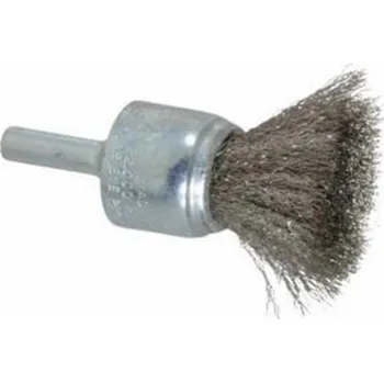 Drátěný kartáč Osborn 9906030353 - Kartáč drátěný štětkový pr. 16 stopka pr. 6mm, zvlněný ocelový drát pr. 0,30 mm