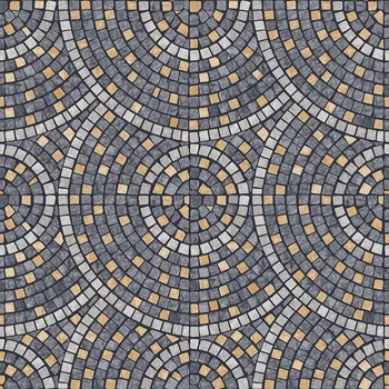 Tapeta Ugépa Vliesová tapeta na zeď, šedá, mozaika, M76309, Artifice, Ugépa, velikost 10,05 x 0,53 m