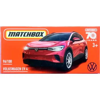 auto na autodráhu Matchbox Volkswagen EV 4