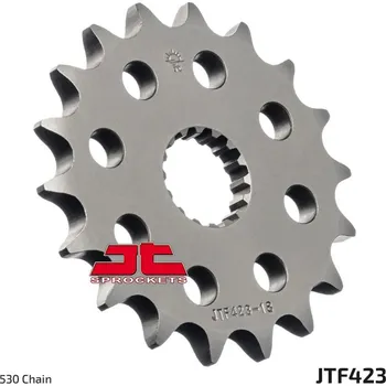 Řetězová sada pro motocykl JT PŘEDNÍ ŘETĚZOVÉ KOLO 2190 18 S GUMOU SUZUKI GSXR 1300 '09-'24 (219018JTRB) (ŘETĚZ 530)