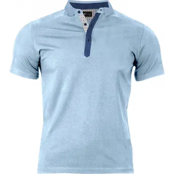 Pánské tričko Pánské Polo triko Versabe bledě modré VS-PO 1914, VELIKOST 4XL