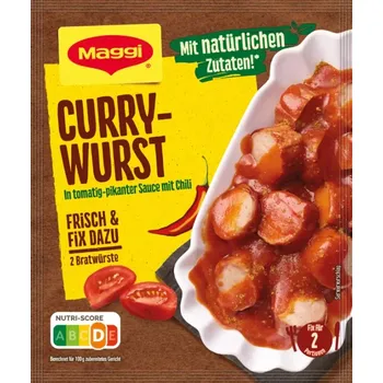 Maggi Fix Currywurst 2 porce (datum spotřeby 31.10.)