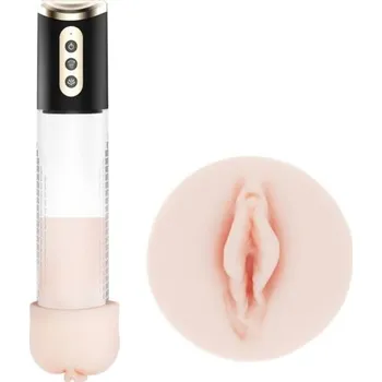 Vakuová pumpa VšeNaSex.cz Automatická vakuová pumpa USB Extreme Power s masturbátorem