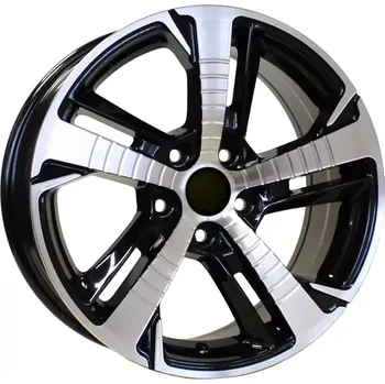 Alu kolo Alu kola Racing Line B5514, 16x7 4x108 ET30, černá + leštění