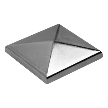 příslušenství k bráně Cais Stříška pro sloup jakl 60x60 typ ROOF 6S povrchová úprava zinek