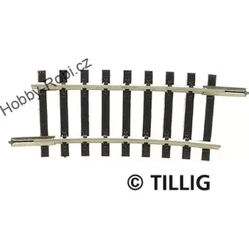 Modelová železnice Oblouková kolej R 353 mm 7,5° TT R24 - Tillig 83114 (R24)