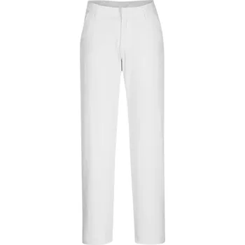 montérky PORTWEST Kalhoty Slim Chino S235 do pasu, dámské POR-S235WHR40 Bílá 40