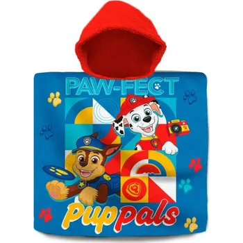 KIDS LICENSING Bavlněné pončo 60/120cm PAW PATROL, PW19924