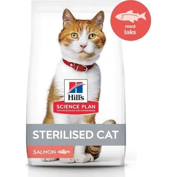 Krmivo pro kočku Hill's Science Plan Feline Adult Sterilised Cat Salmon Dry 15kg