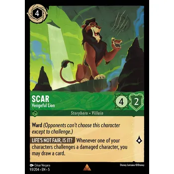 Karetní hra Scar 093/204 - Shimmering Skies Typ karty: Standard