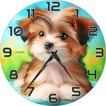 Hodiny KUBRI KU2004 - dětské hodiny od českého výrobce s oblíbeným motivem štěňátka