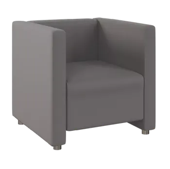 Sedací souprava MIRA 1 křeslo, látka tmavě šedá