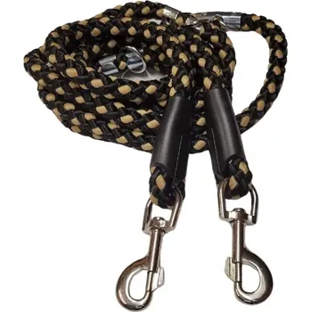 Vodítko pro psa Palkar přepínací vodítko pro psy 250 cm x 10 mm černo-béžová