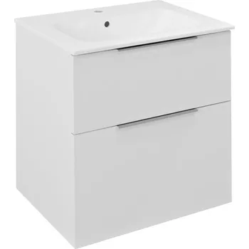 Nábytek Sapho CIRASA umyvadlová skříňka 59,3 x 64 x 46 cm bílá lesk CR601-3030