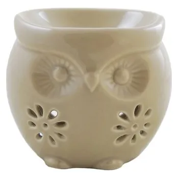 Aroma lampa Aromalampa Bridgewater Owl krémová
