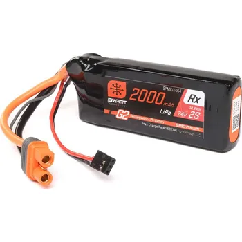 RC náhradní díl Spektrum Smart G2 LiPo 7.4V 2000mAh Rx 15C IC3