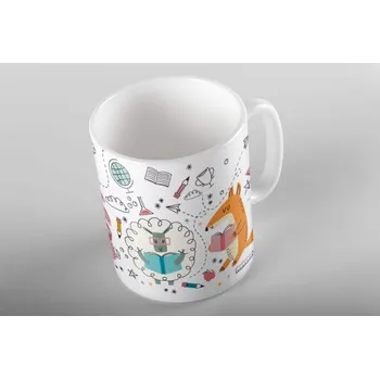 Hrnek Zvířata - Růžová