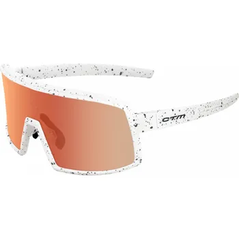 Sluneční brýle CTM brýle Zenos matná sprinkle bílá