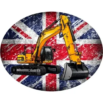 Nášivka Nažehlovačka s bagrem JCB JS290 (digitální nažehlovačka )